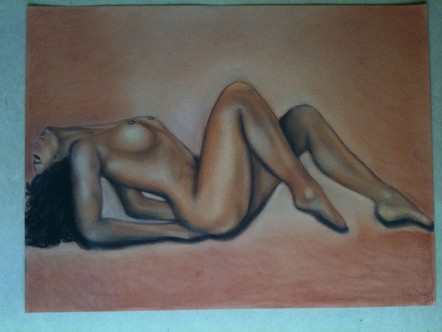 DESNUDO AL PASTEL Pastel Paper Nude Paintings