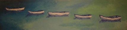 Barcas fondeadas