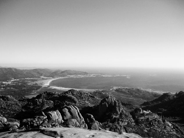 003 Coast Landscape Naturaleza Blanco y Negro (Digital)