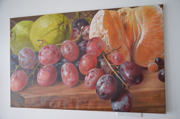 Tropical fruits  Jaime Ruben Franco Oil Canvas Still Life Paintings