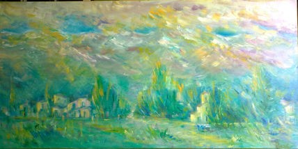 Paisaje en verde