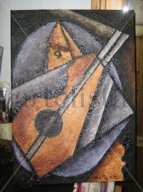 Guitarrista gris