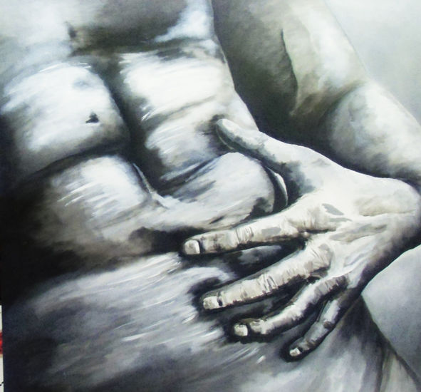 skin Oil Canvas Figure Painting