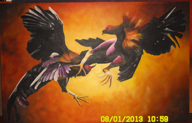 pelea de gallos