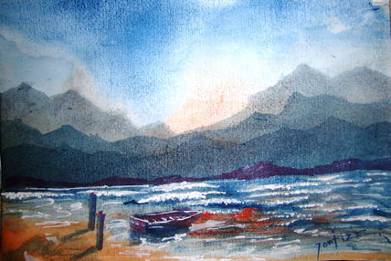 Paisaje de lago
