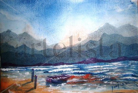 Paisaje de lago