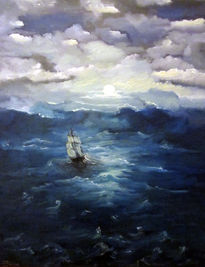 Boat in Storm