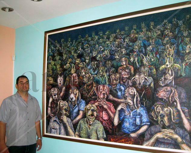 Lorenzo y la obra El conglomerado
