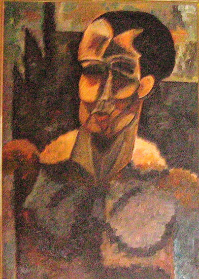 GARCÍA  LORCA Oil Canvas Portrait