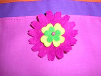 Broche flor primaveral