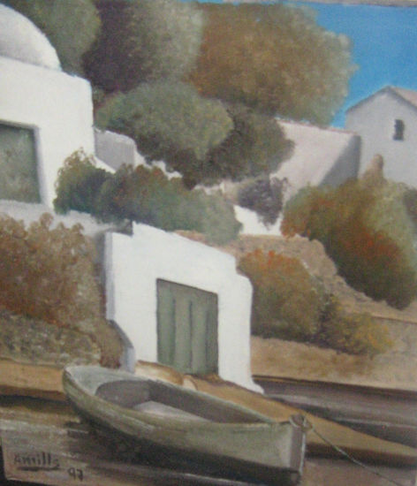 CALA EN IBIZA Oil Canvas Landscaping