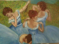 Bailarinas azules