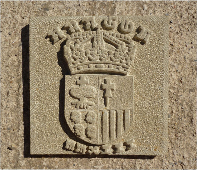 ESCUDO DE ARAGÓN Piedra Figurativa