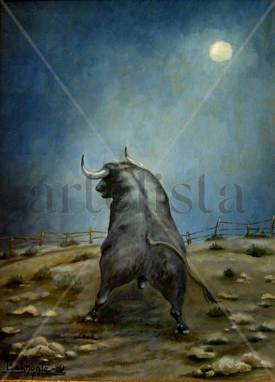 DESAFÍO   (Enmarcada) Oil Canvas Animals