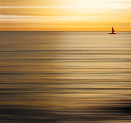 Atardecer dorado.
