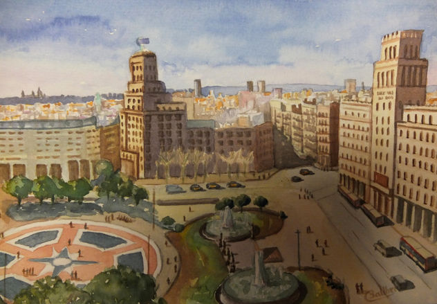 Plaza Catalunya de Barcelona