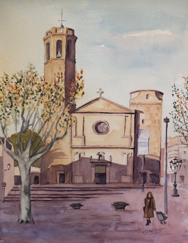 Plaza de Sarria en Barcelona