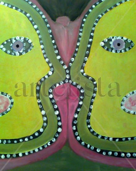 PALABRAS Oil Canvas Figure Painting