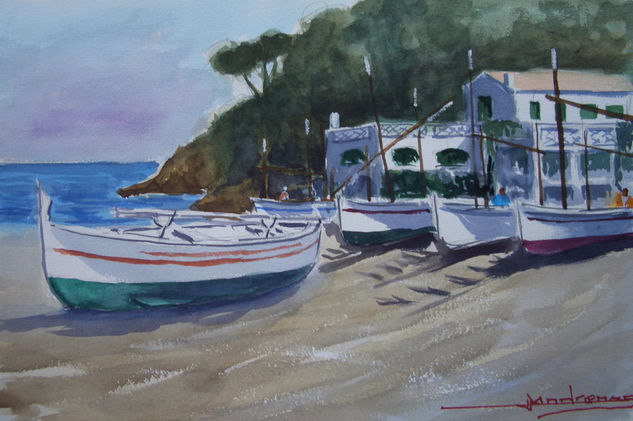 sa riera Watercolour Paper Marine Painting