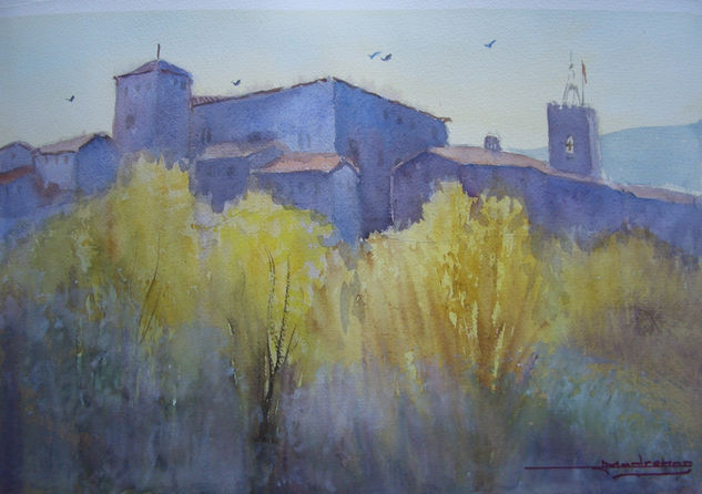 SANTA PAU Watercolour Paper Marine Painting