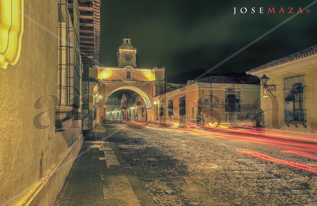 Luces en Antigua Lights in Antigua