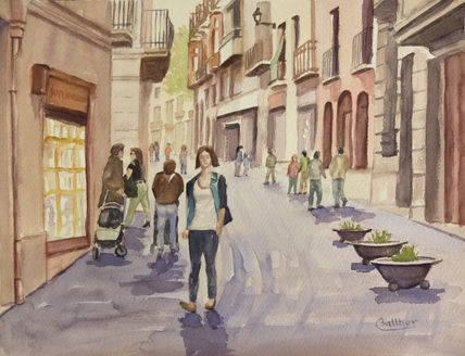 Calle de Sarria en...
