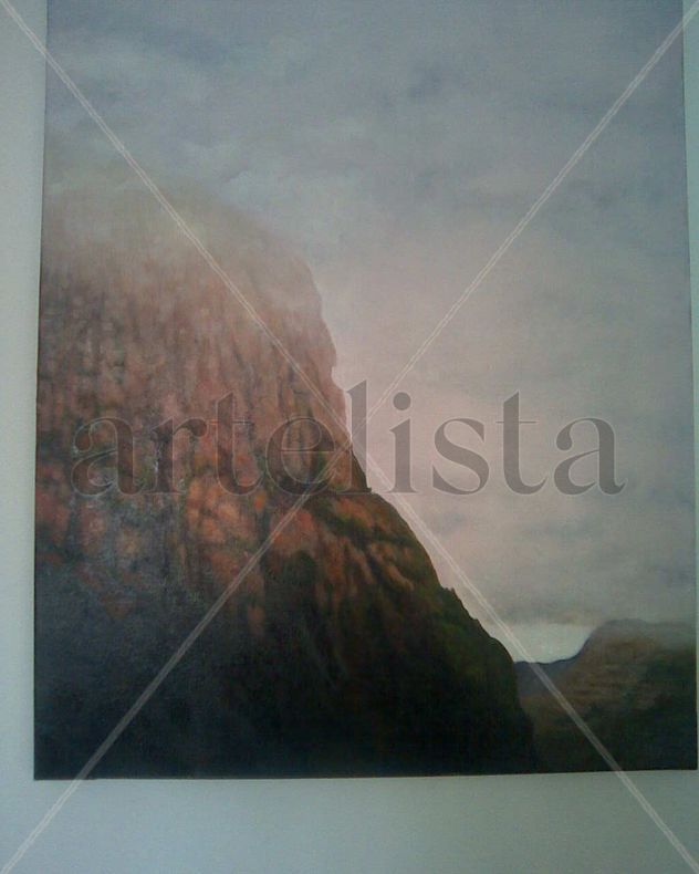 Roque de Agando en niebla(La Gomera)
