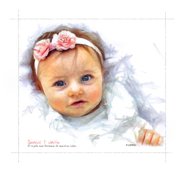 Niña Sónia, 1 añito. (Encargo)