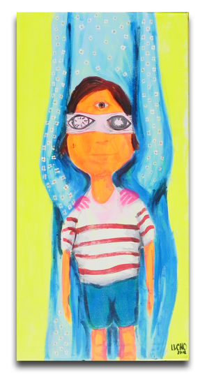 NIÑO Acrylic Canvas Figure Painting