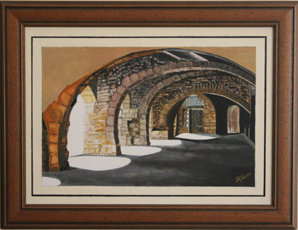 Soportales de Besalú
