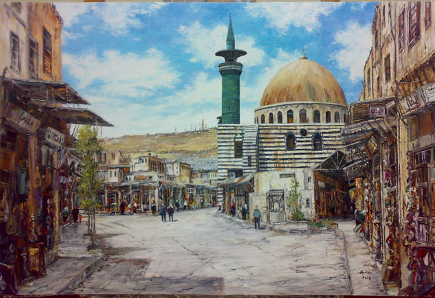 Mosque Oil Textile Landscaping