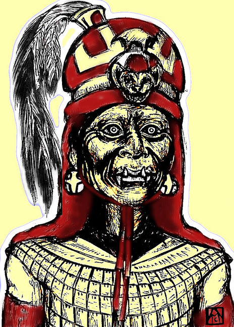 Retrato del dios Ai...