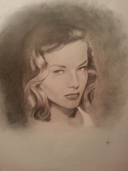 Lauren Bacall Graphite