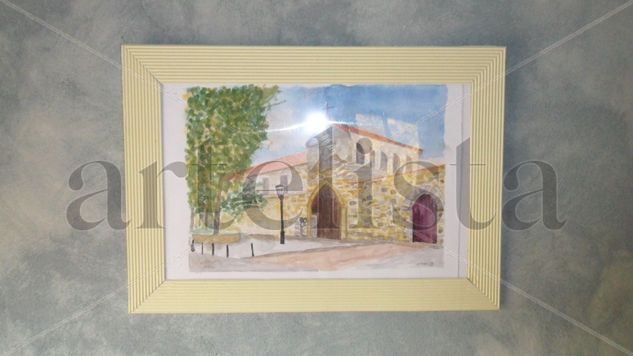 Monasterio de San Bernardo Watercolour Paper Landscaping