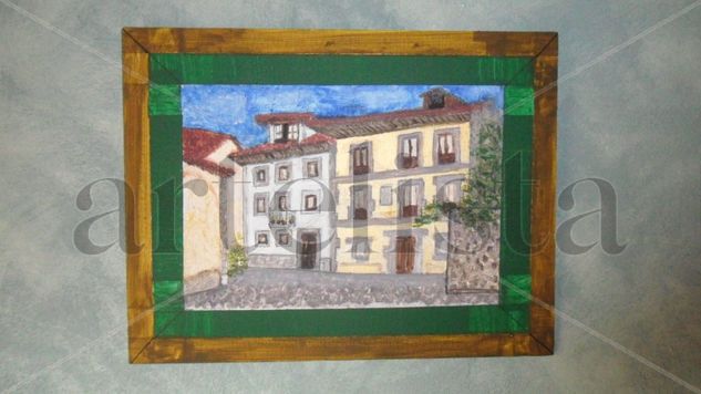 Llanes, la ciudad encantada Acrylic Panel Landscaping