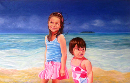 Camila, sara y el mar.