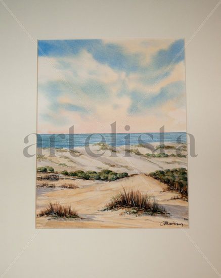 Duna Doñana Watercolour Paper Landscaping