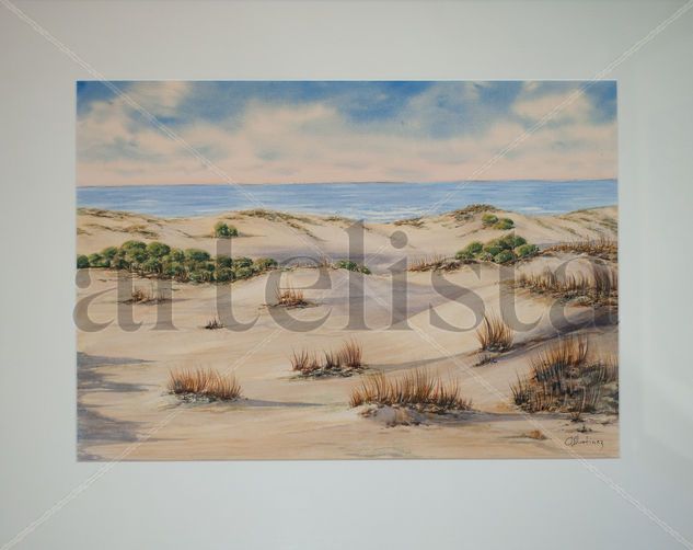 Duna de Doñana Watercolour Paper Landscaping