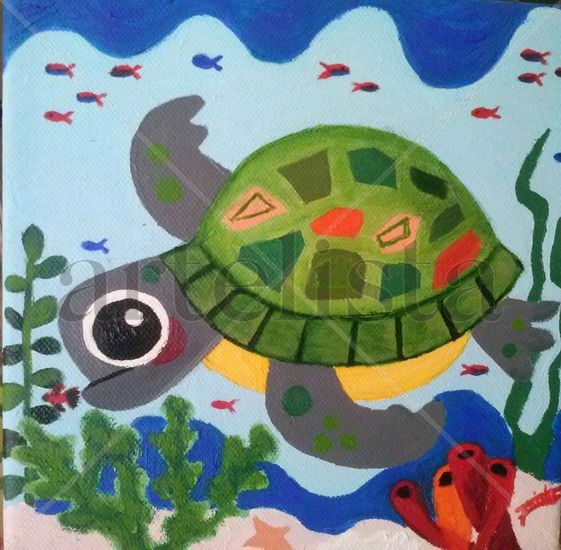 tortuga Oil Canvas Others