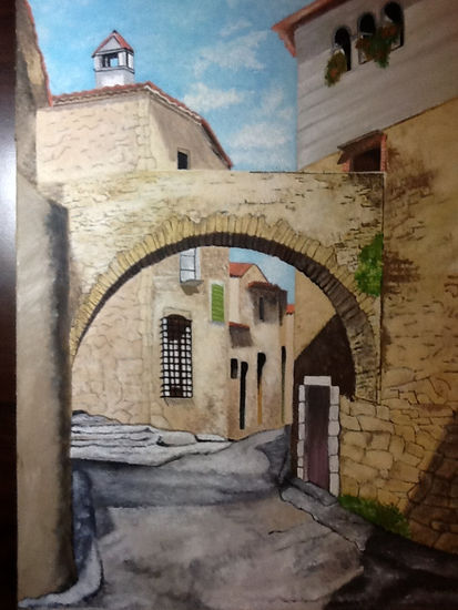 Callejuelas Oil Canvas Landscaping