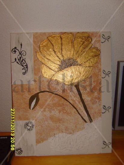 Cuadro decorativo moderno Acrylic Textile Floral Painting