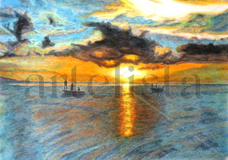 Campeche, atardecer...