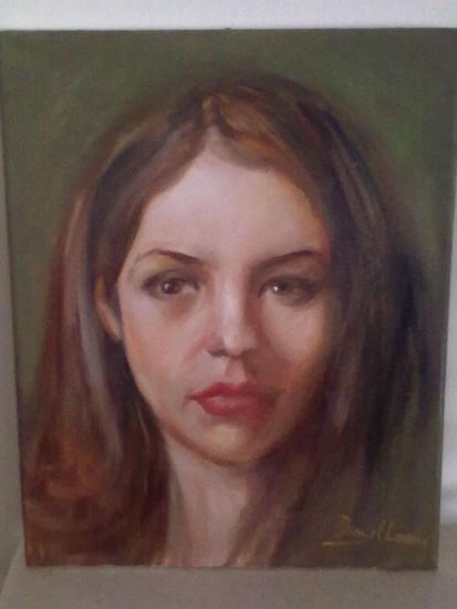 Woman Oil Canvas Portrait