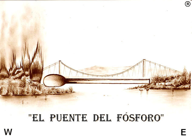 "EL PUENTE DEL FÓSFORO" Pencil