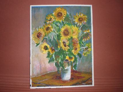 Los girasoles de monet
