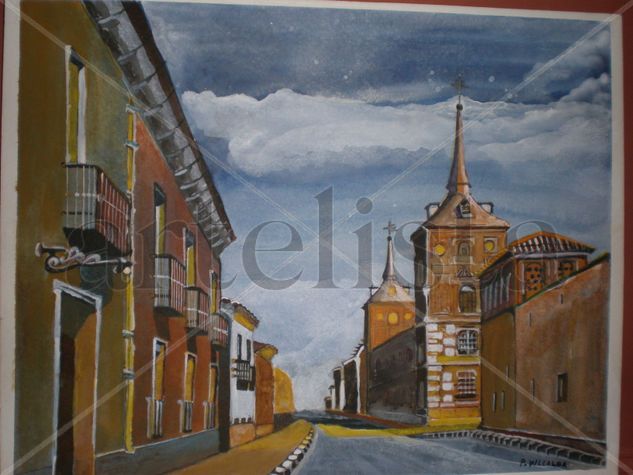 CALLE SANTA URSULA 1930 Watercolour Paper Others