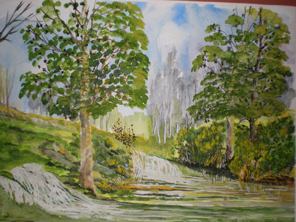 Paisaje verde