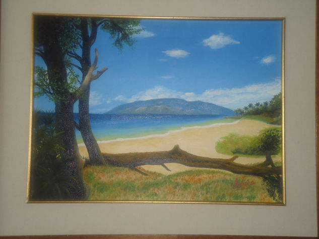 UNA MAÑANA EN LA PLAYA Oil Canvas Landscaping