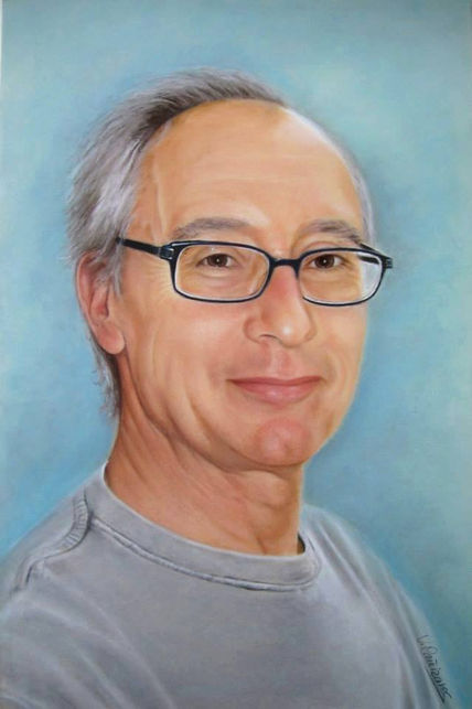 Retrato a pastel...