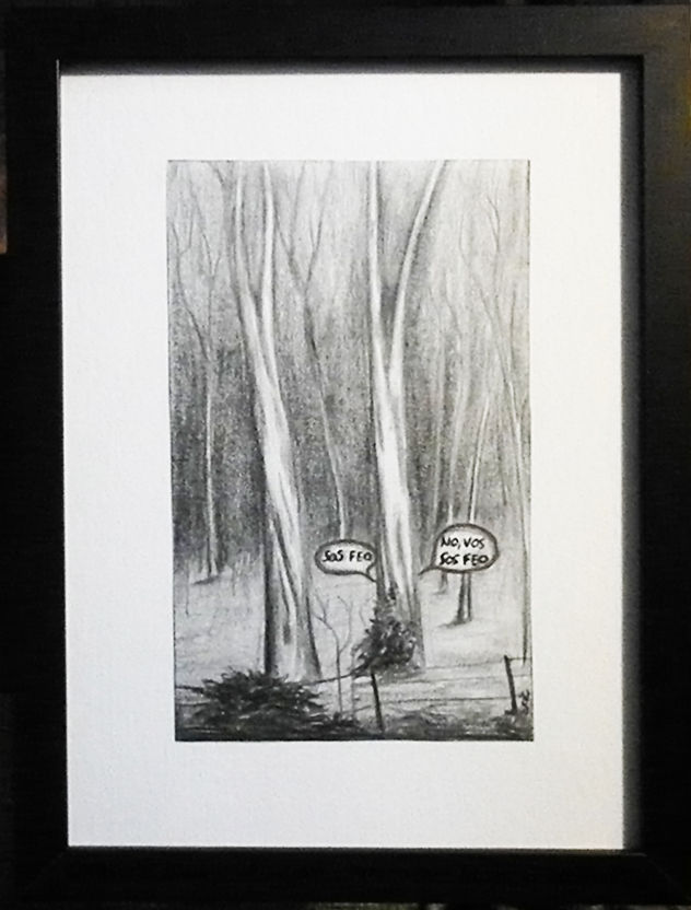 Conversacion en el bosque